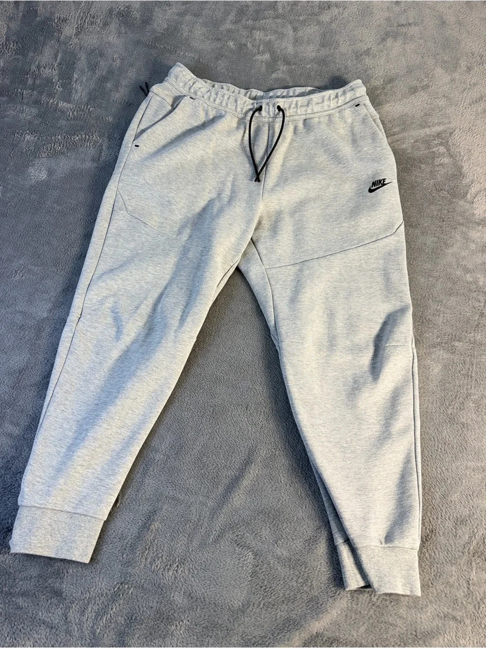 Nike Tech Sweatsuit Grey Size XL 2 piece Set